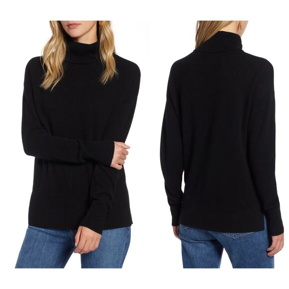 Halogen Cashmere Turtleneck Sweater Size XS - Picture 7 of 7